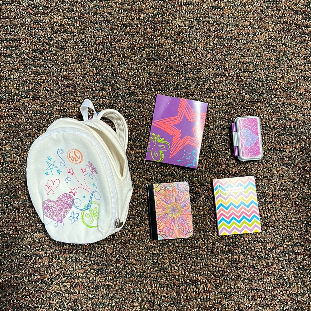 American girl backpack!